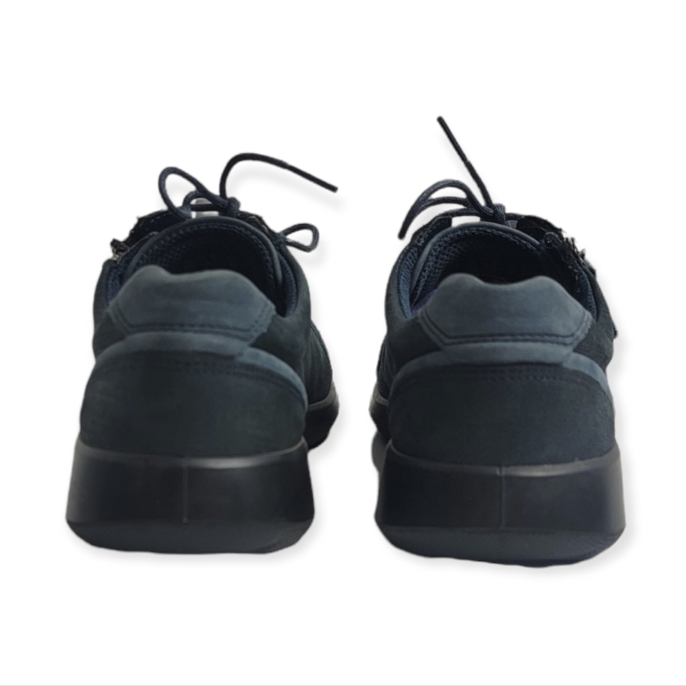 Ecco Soft 5 Zip Sneaker Marine Navy - Picture 6 of 10